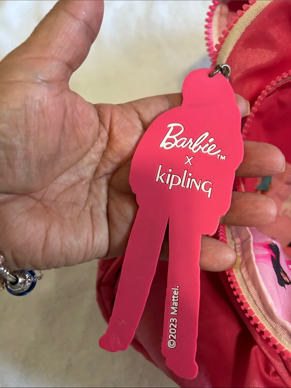 Kipling Barbie Pink Mini Backpack